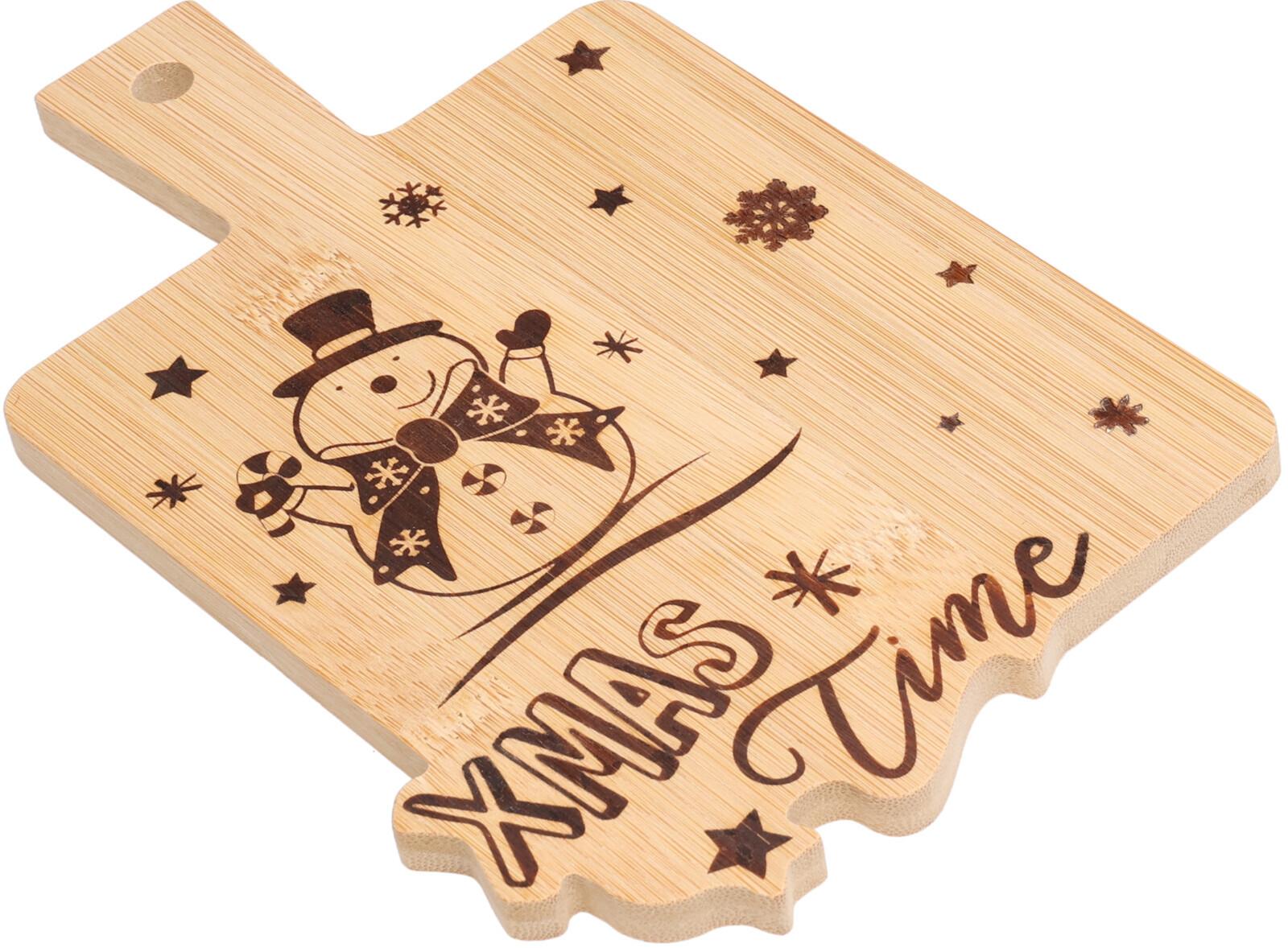 Daska Za Serviranje Xmas Time - prirodne boje, Basics, drvo (14/22cm)