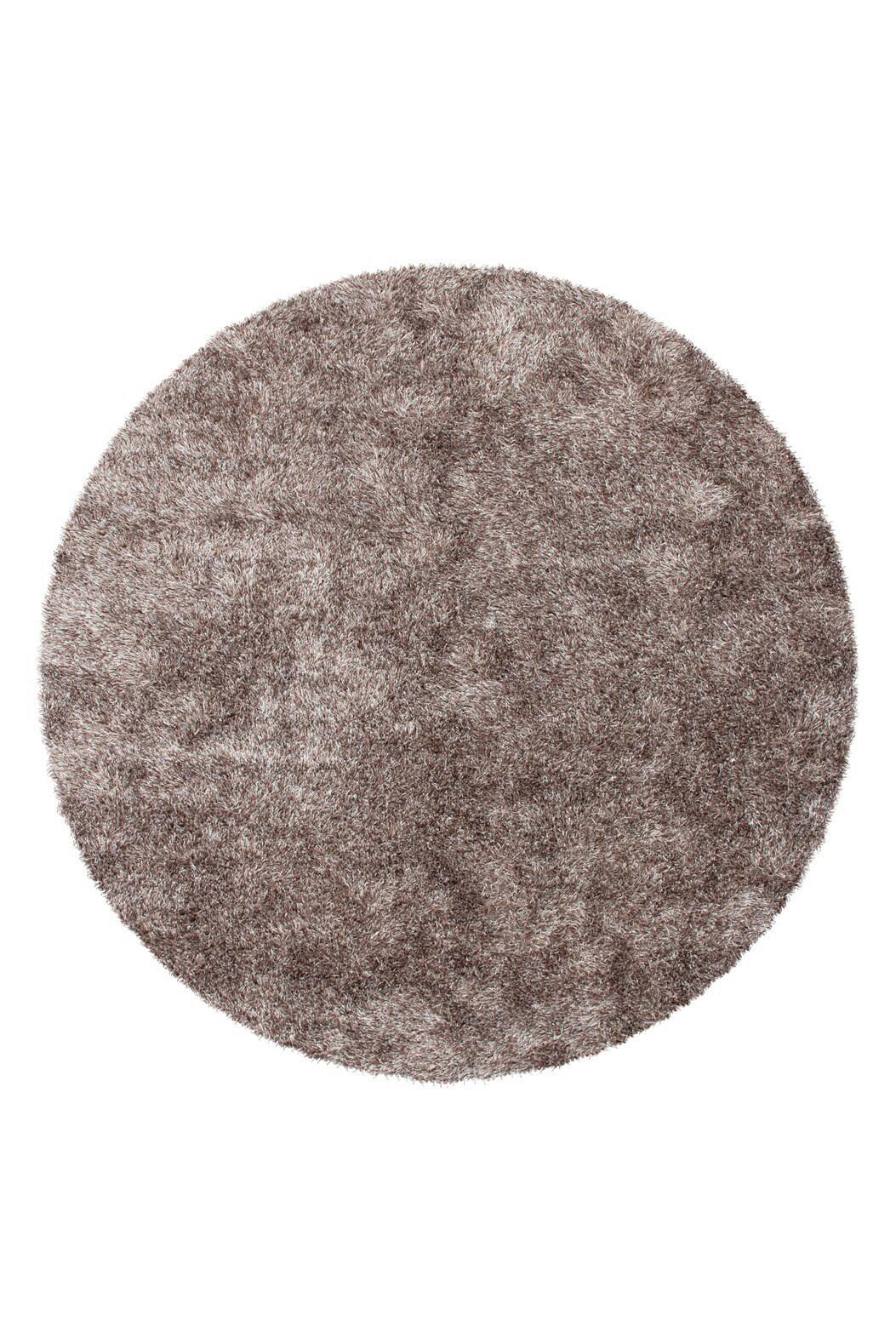Hochflorteppich Diamond 725 Taupe - Taupe, Konventionell, Textil (120cm) - Kayoom