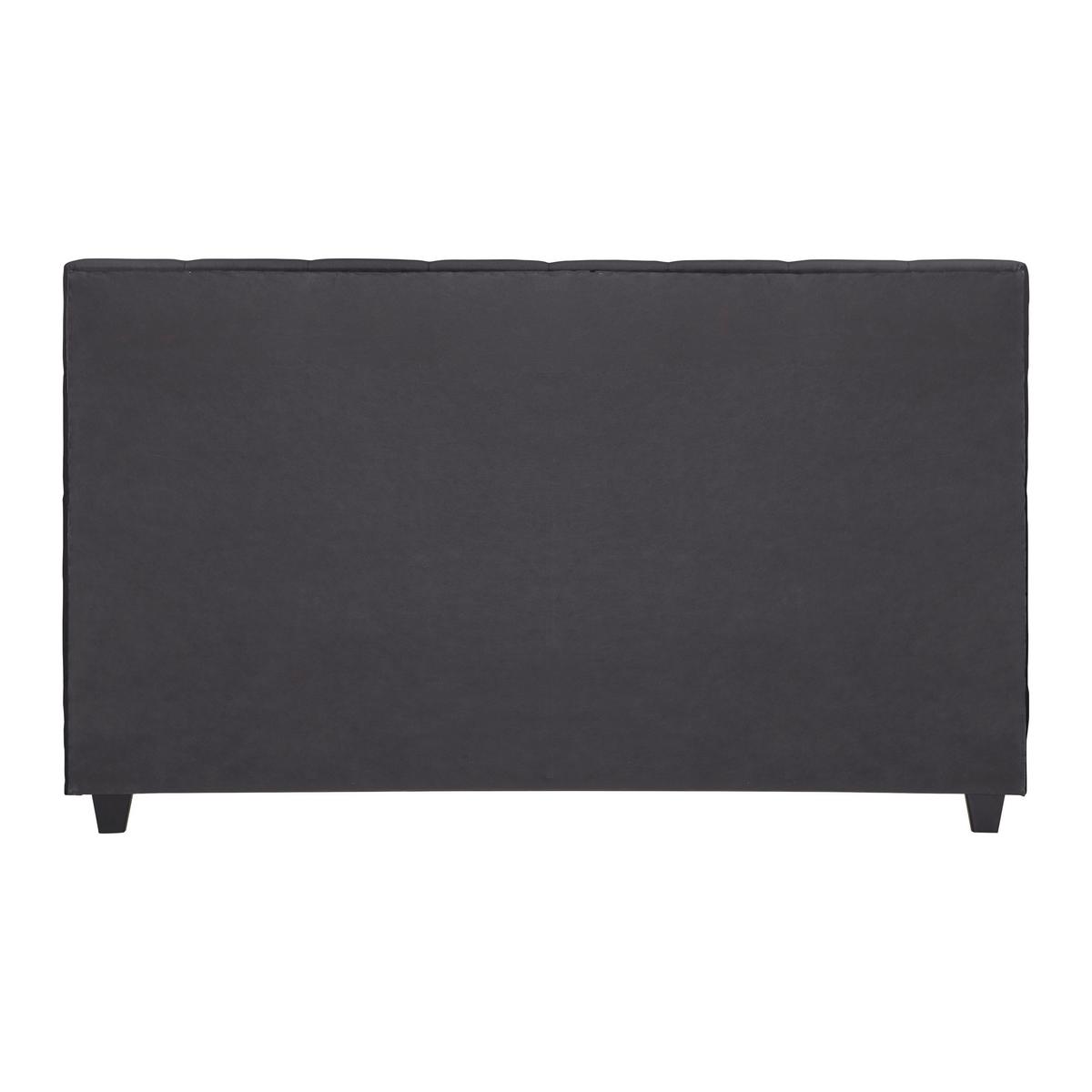Oblazinjena Postelja Frederico, Črna, 180 X 200 Cm - črna, Moderno, kovina/umetna masa (180/200cm) - Bessagi Home