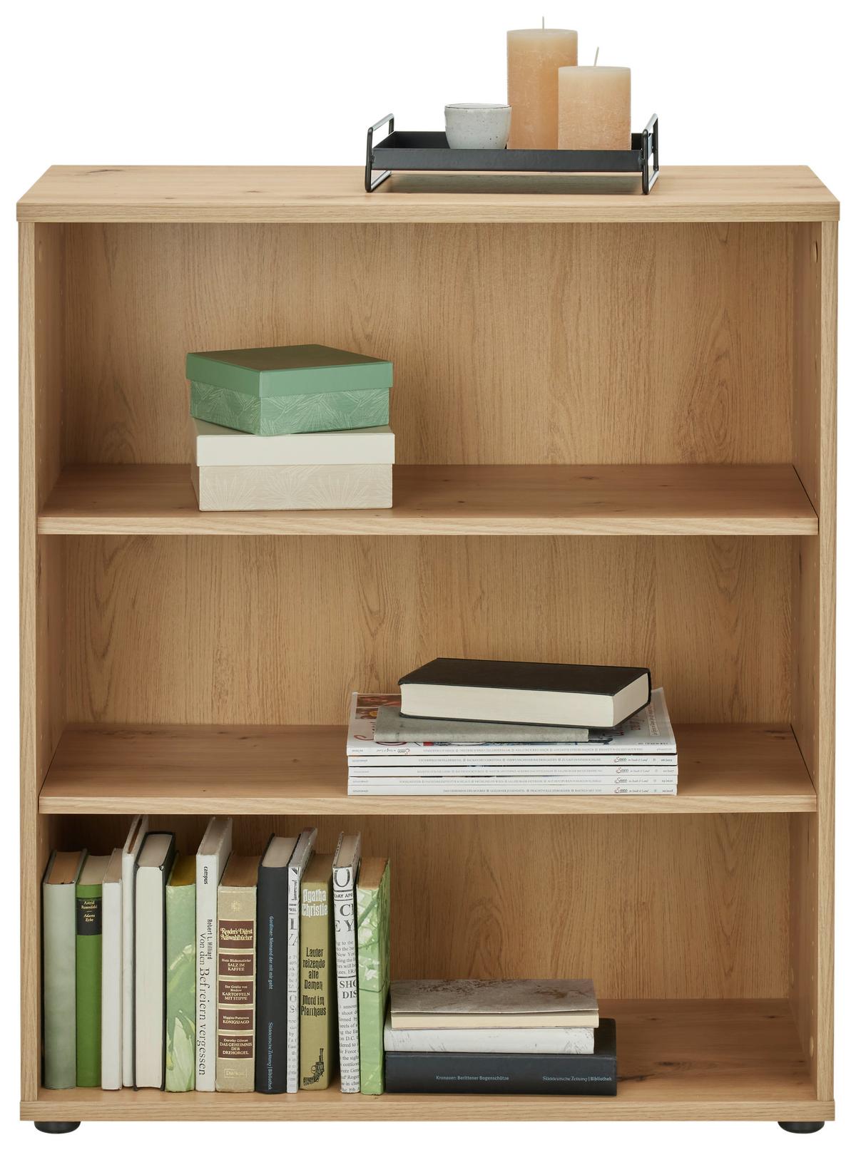 étagère in Eichefarben - chêne artisan, Konventionell, matériau de bois (74/86/35cm) - Mömax