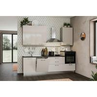 Blok Kuhinja S Aparatima Lara - fango/cappuccino, Moderno, drvni materijal (270/240/60cm) - Modern Living
