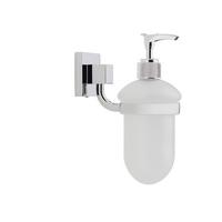 Szappantartó Mare - krómszínű, Üveg/fém (7/17/11cm)