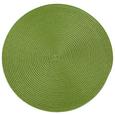 Tischset Billy Grün Rund/oval - Grün, Textil - Mömax modern living