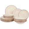 Serviciu de masă 18/1 Inka  Based - alb, Konventionell, ceramică - Based