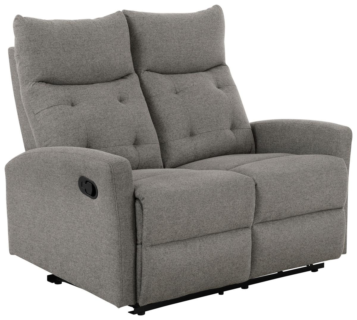 Dvosjed Sa Relaks Funkcijama Valencia - taupe, Moderno, drvo/metal (129/103/91cm) - Mömax