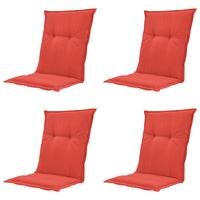 SESSELAUFLAGE BASIC RED AUFLAGE NIED - Rot, MODERN, Textil (50/2/105cm) - Gardenson