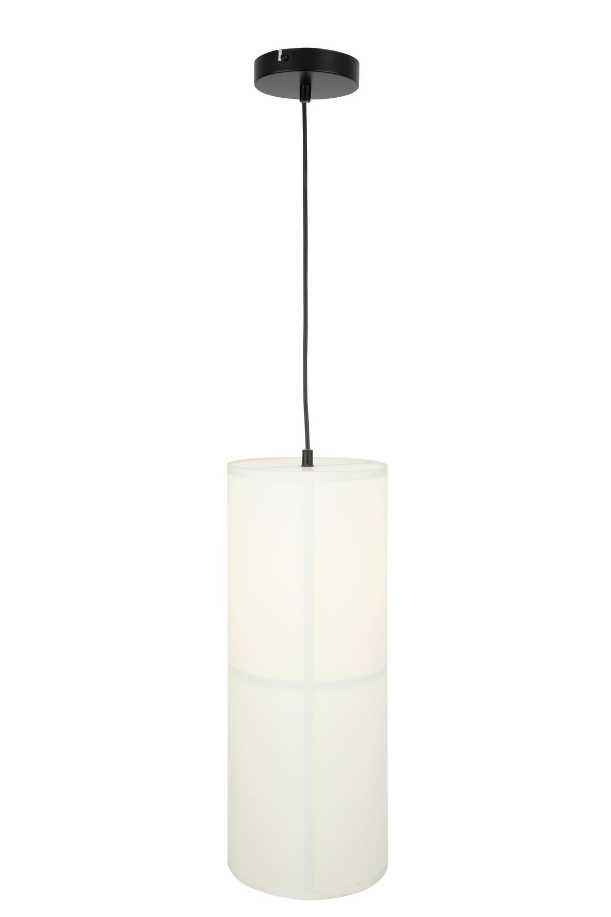 LAMPA WISZĄCA KUSUMA - biały, Design, tworzywo sztuczne/metal (18/120cm) - Collet's Monde