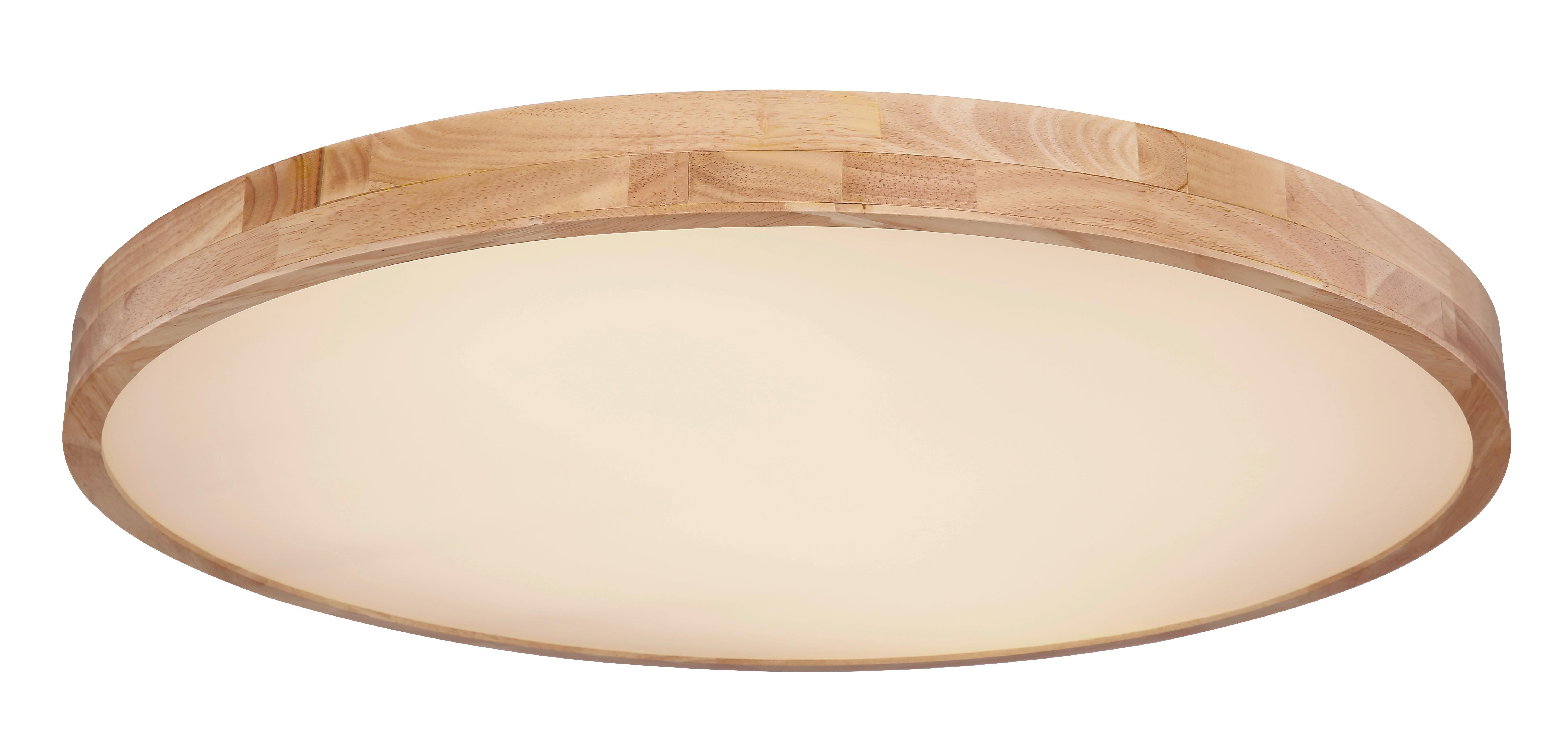 Stropna Led-svetilka Rainer, S Sijalko - bela/bež, Basics, kovina/umetna masa (80/10,5cm) - Globo