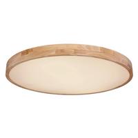 Stropna Led-svetilka Rainer, S Sijalko - bela/bež, Basics, kovina/umetna masa (80/10,5cm) - Globo