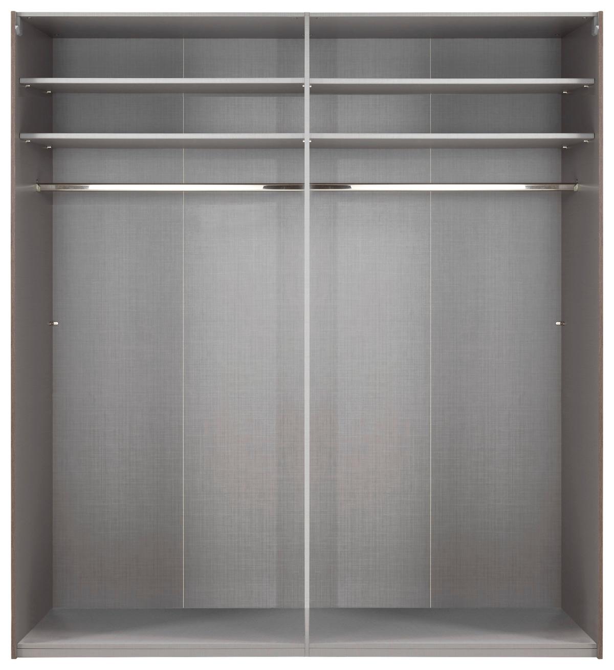 Dulap cu uși culisante ALTONA - alb, material pe bază de lemn (180/200/64cm) - Modern Living