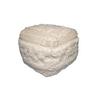 Pouf Bohist Creme Makramee - Creme, Trend, Textil (38/50/38cm) - Kayoom
