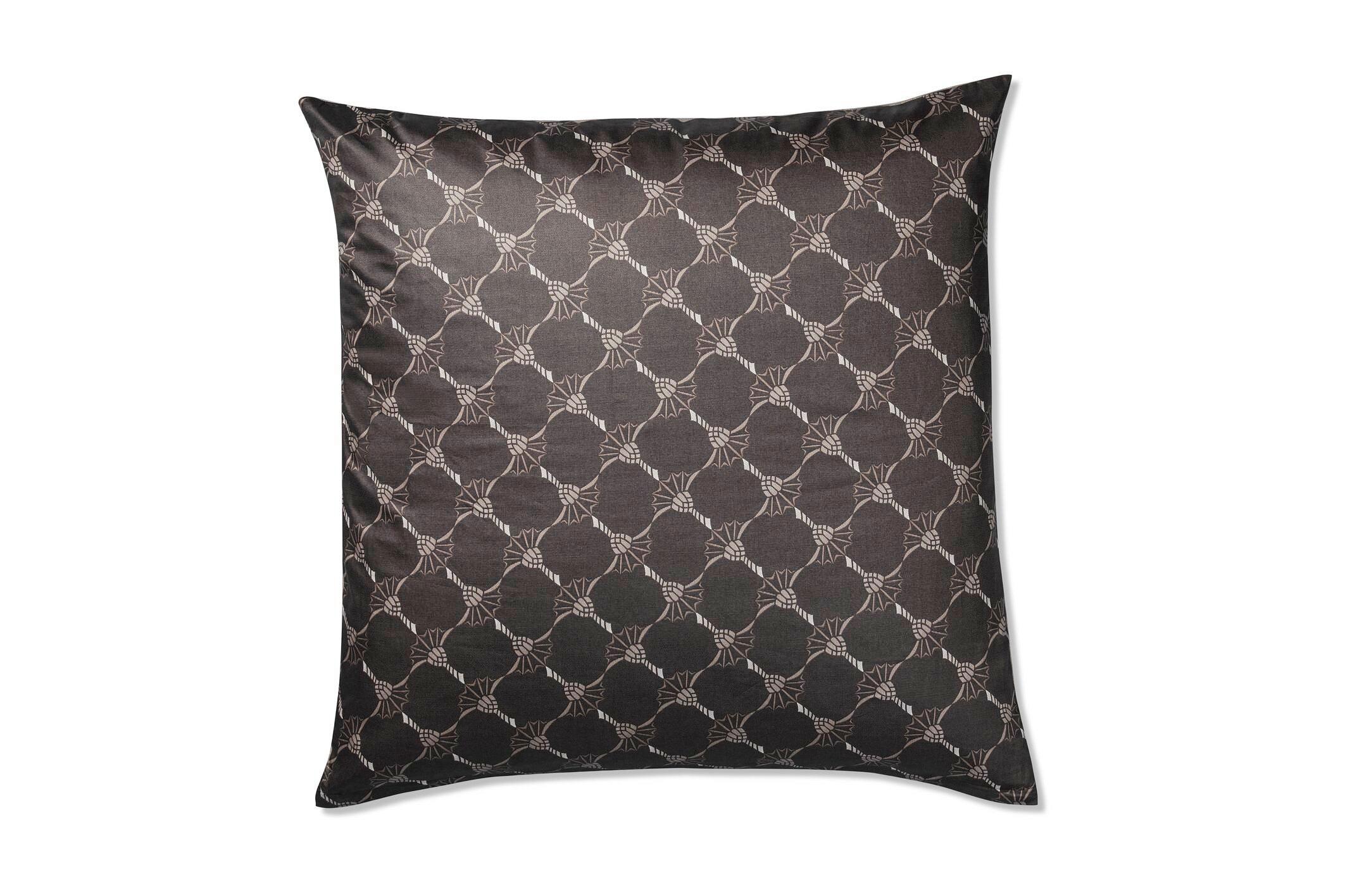 POSZWA NA PODUSZKĘ JOOP! CORNFLOWER DOUBLE - czarny/brązowy, Basics, tkanina (80/80cm) - Joop!