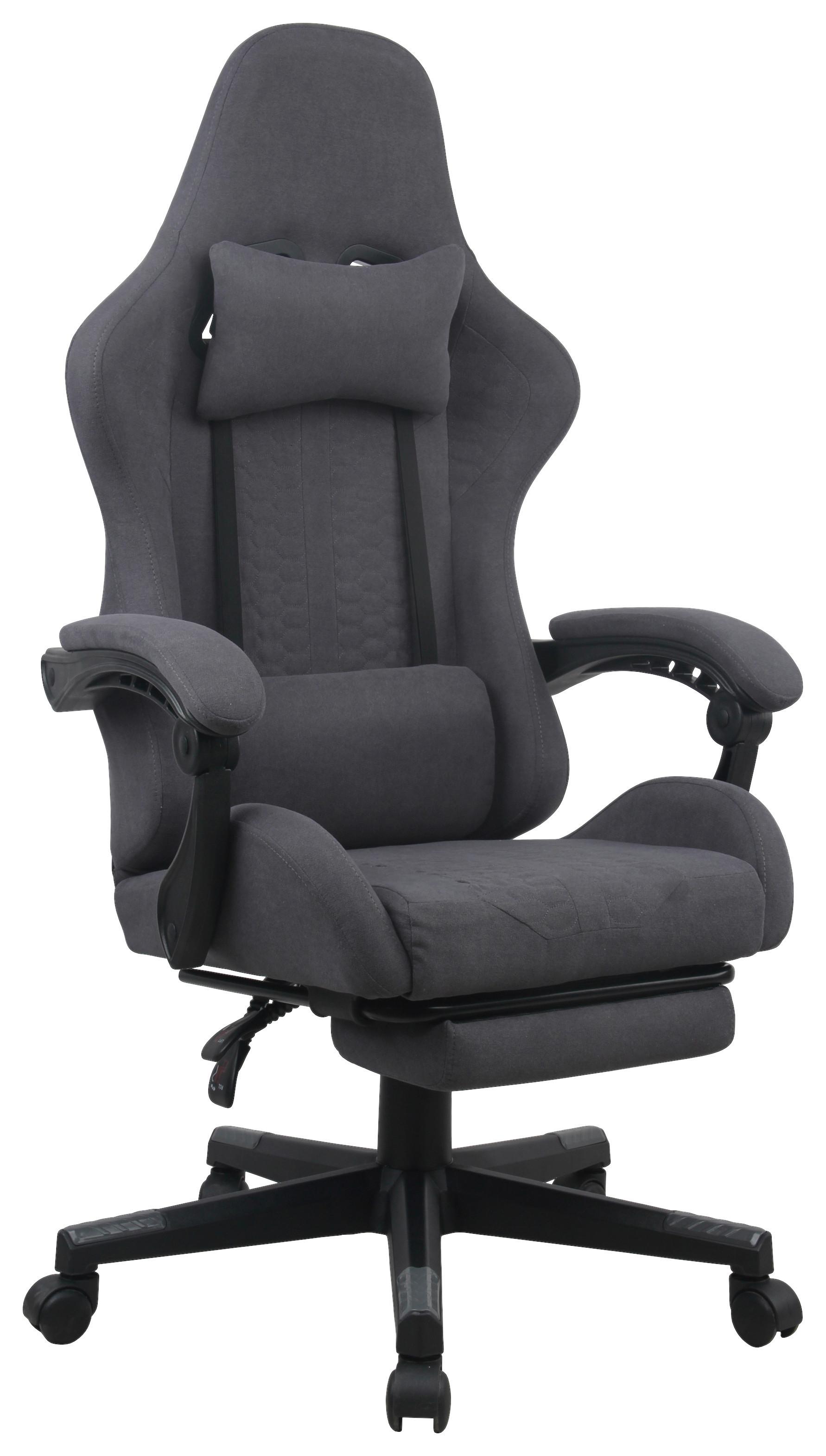 Uredska Stolica Aron 2 - siva/tamno siva, Moderno, metal/tekstil (63/114/62cm) - Modern Living