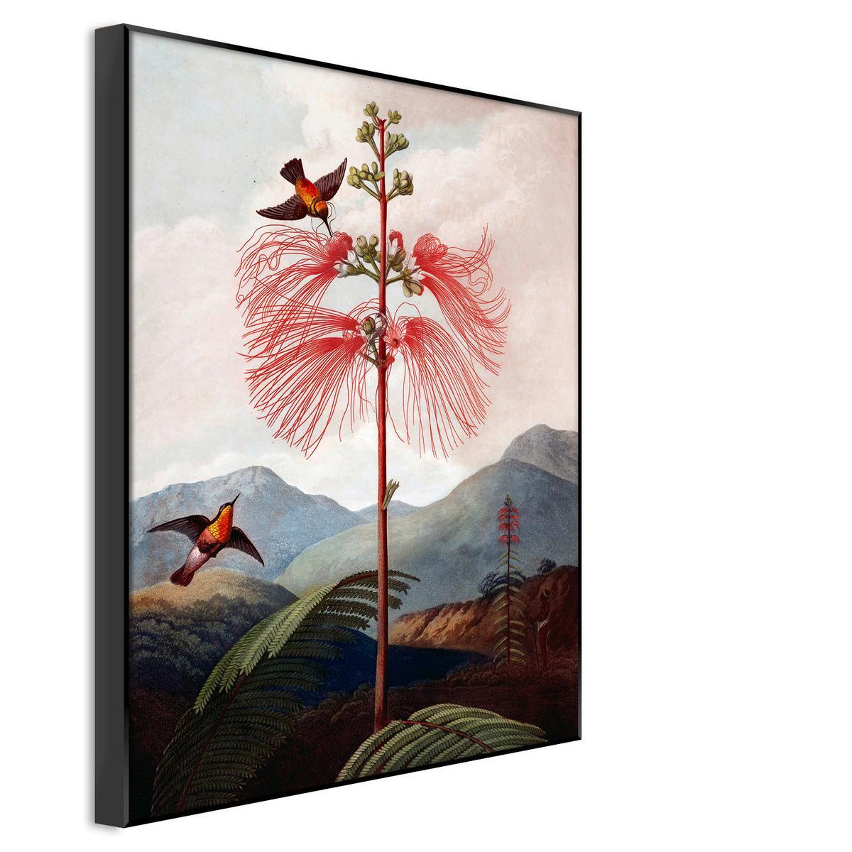 Bild Elena ca. 70x100cm - Multicolor, Holzwerkstoff/Papier (70/100cm) - Modern Living