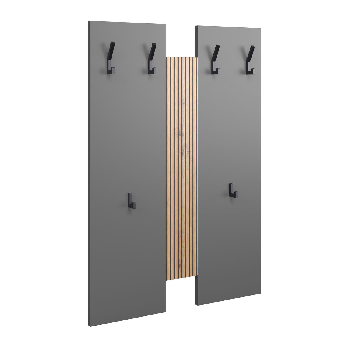 Panou Cuier Touch - stejar Artisan/antracit, Modern, material pe bază de lemn (69/99/1,8cm) - Modern Living