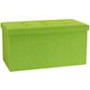 Zaboj Za Sedenje Boxas, Zelena - zelena, Basics, umetna masa/leseni material (76/38/38cm) - MID.YOU