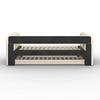 POLSTERBETT TASHA - Hellbraun/Creme, MODERN, Holz/Kunststoff (90/200cm) - Bessagi Home