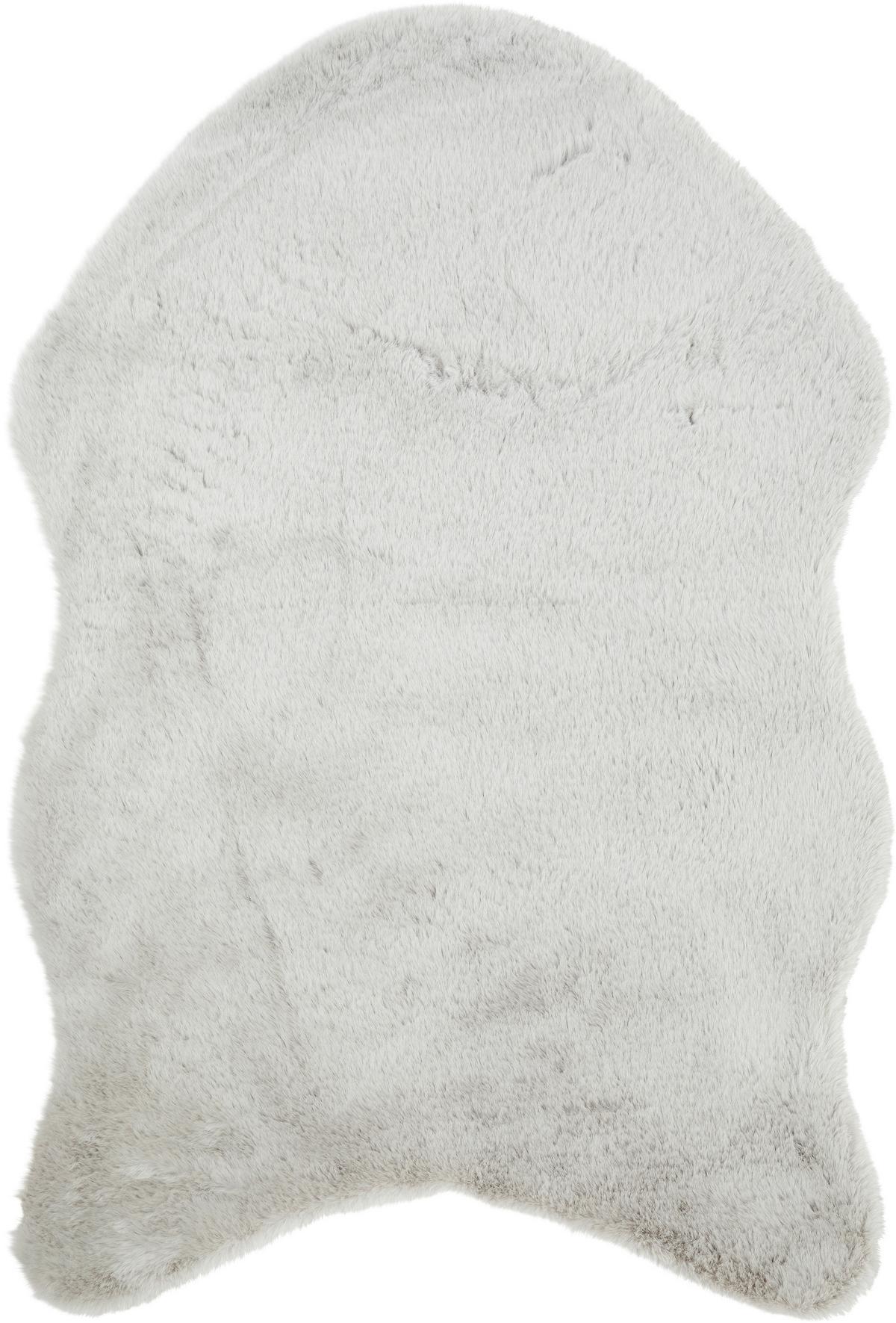 Umetno Krzno Susi -Jub- - srebrne barve/rjavosiva, Romantika, tekstil (90/60cm) - Modern Living