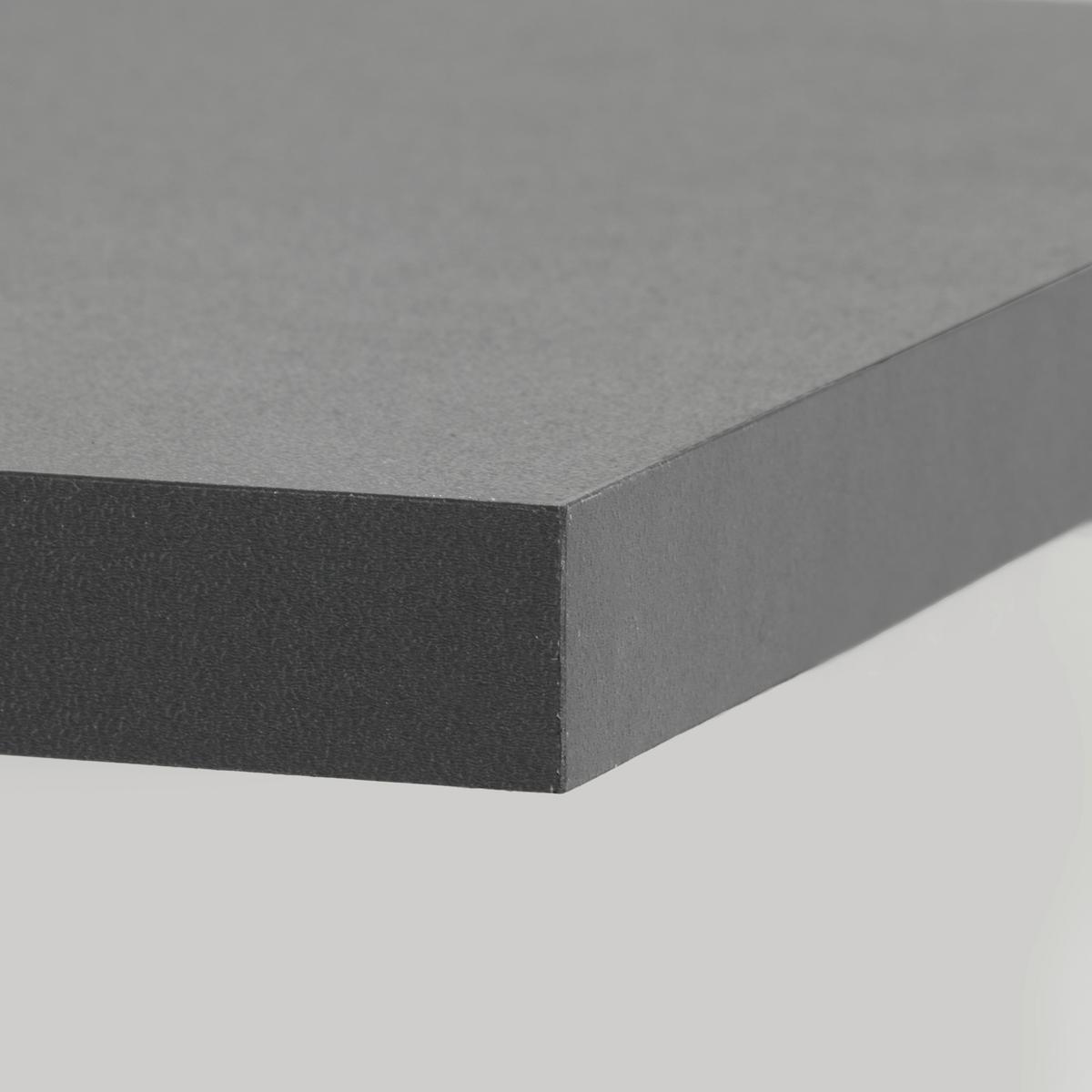 Wandboard Bigg in Anthrazit - Anthrazit, Holzwerkstoff (80/1,8/25cm) - Mömax