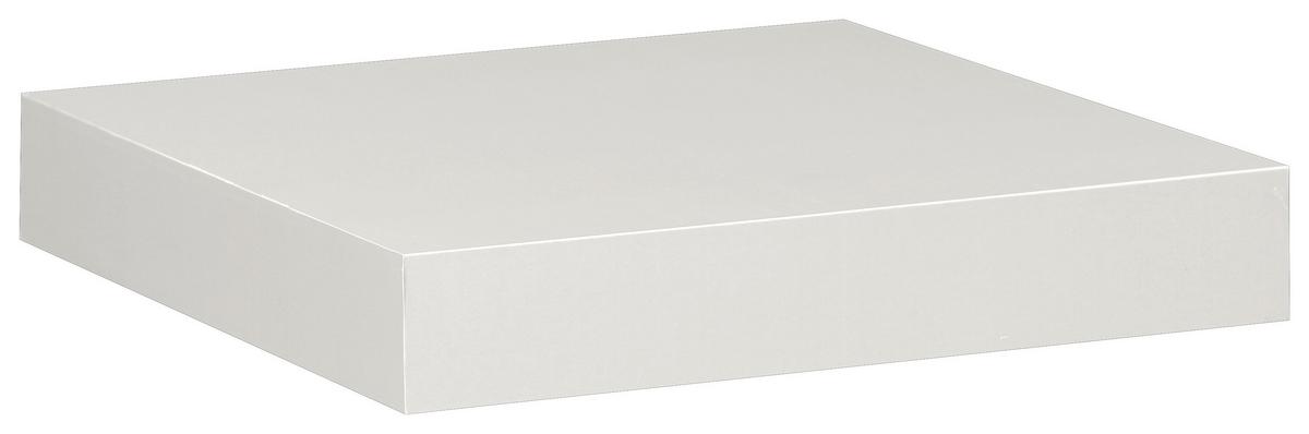 Zidna Polica Simple - Moderno, drvni materijal (23,5/3,8/23,5cm) - Modern Living