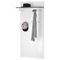 PANEL DO PRZEDPOKOJU BOSTON - antracytowy/biały, Design, materiał drewnopochodny (70/151/27cm) - MID.YOU