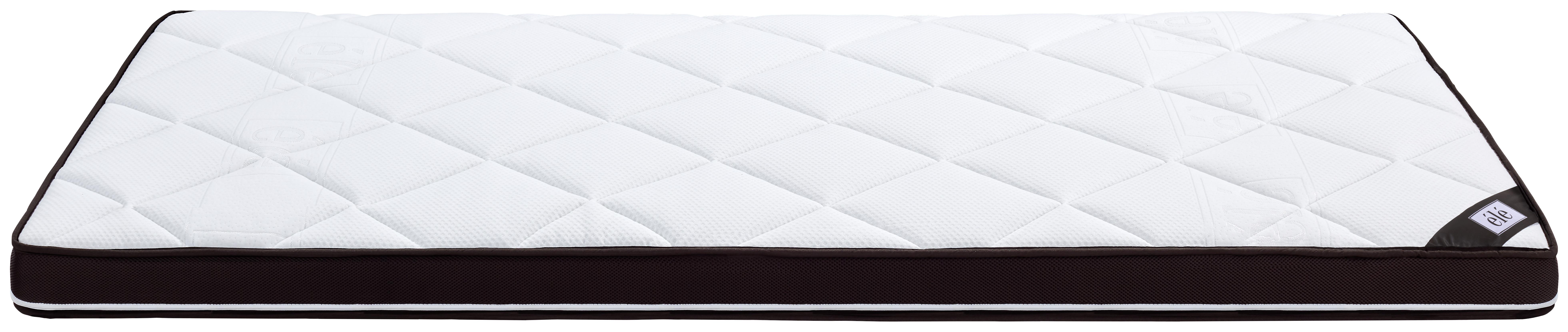 Nadmadrac Luxe H2/h3 - bijela, tekstil (90/200cm) - Ele