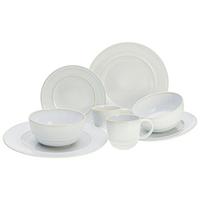 Étkészlet Vintage - fehér, Romantik / Landhaus, kerámia - Premium Living