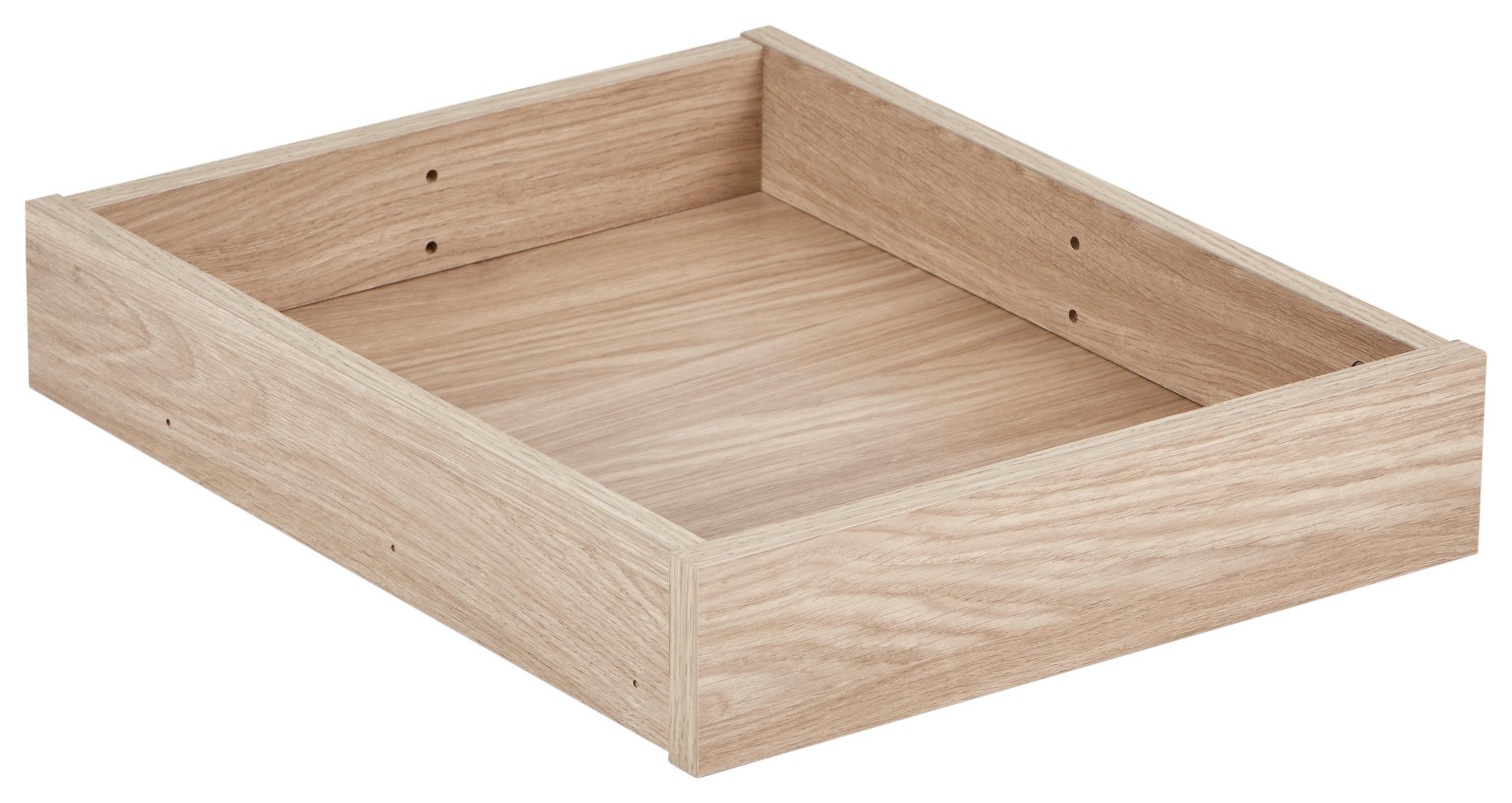 Schublade Unit in Eichefarben - Eichefarben, Modern, Holzwerkstoff (42,4/8/53cm) - Based