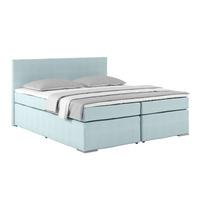 Boxspring Krevet Nero - boje mente/boje kroma, Konvencionalno, tekstil/metal (180/200cm) - Best Price