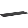 VÄGGHYLLA BIGG -SB- - svart, trä (80/1,6/25cm) - Mömax