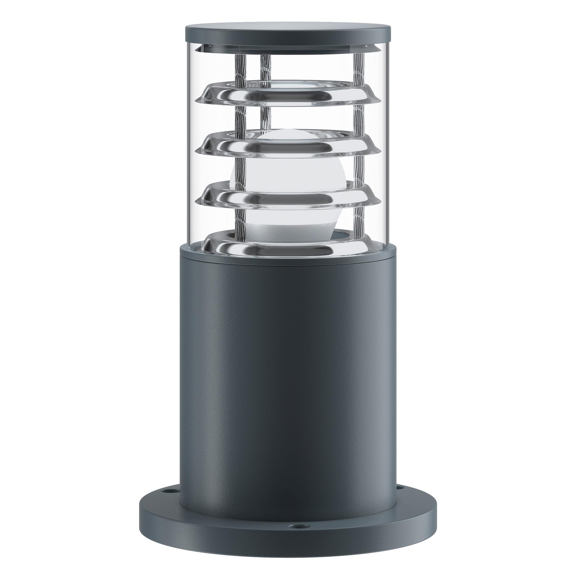 Wegeleuchte Bronx Grau max. 60 Watt - Grau, Trend, Metall (10.8/25cm) - MAYTONI