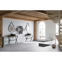 Lavoar Michelangelo - negru, Modern, ceramică (39/14/39cm)