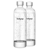 BUTELKA DO SATURATORA 10028727 - przezroczysty, Basics, tworzywo sztuczne (8.5/29/8.5cm) - Sodapop