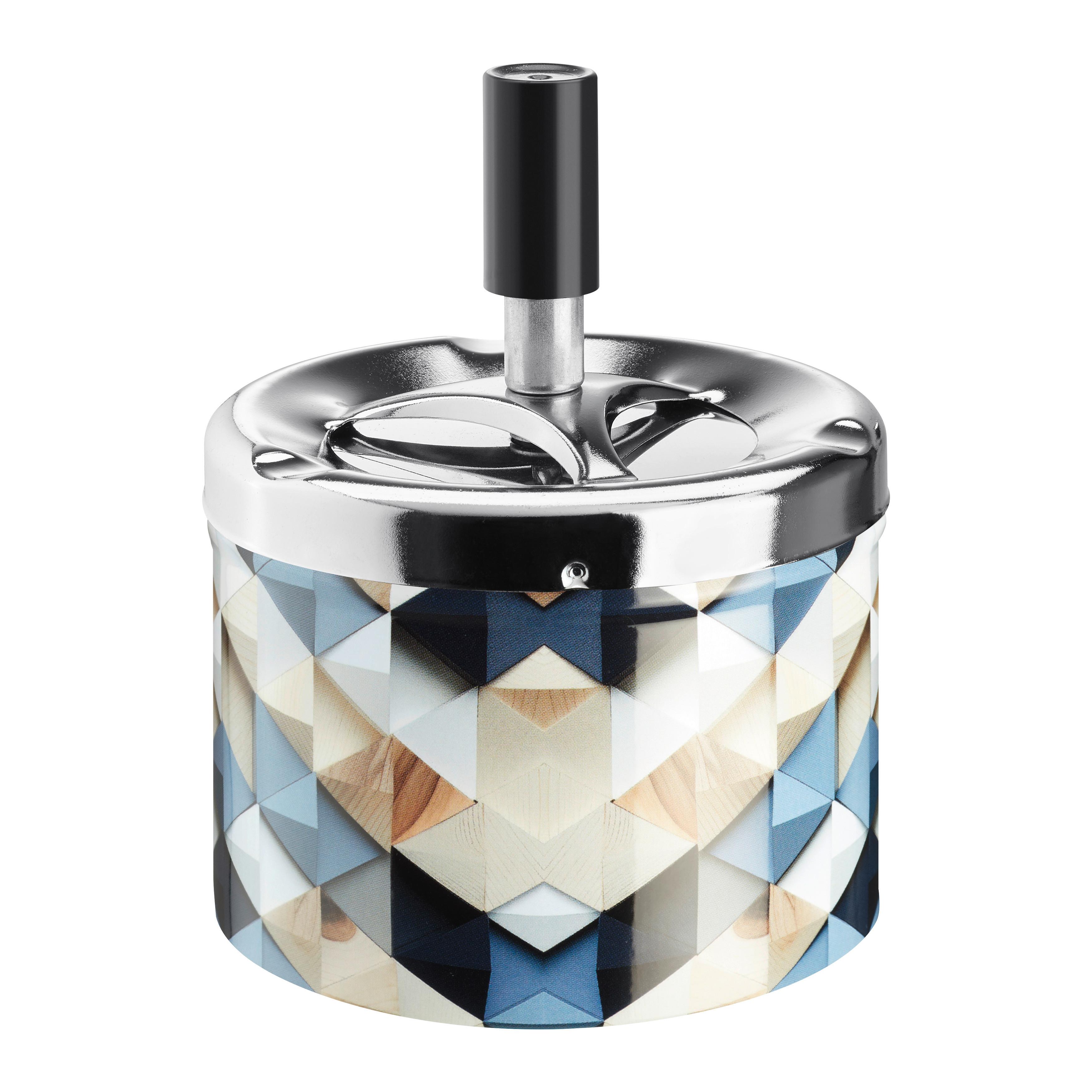 Vrtljiv Pepelnik Twist - večbarvno, Basics, kovina (9/11,5cm) - Modern Living