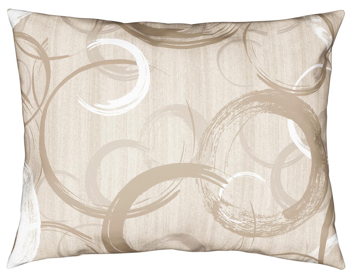 Bettwäsche New Circles Beige ca. 140x200cm - Beige, Textil (140/200cm) - Modern Living