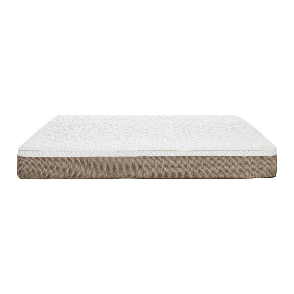 Matratze Megan H3 ca. 180x200cm - Beige/Weiß, KONVENTIONELL, Textil (180/200cm) - Premium Living