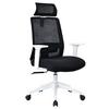 SNURRSTOL MARTHA - vit/svart, Modern, metall/textil (63/115-125/63cm) - Mömax