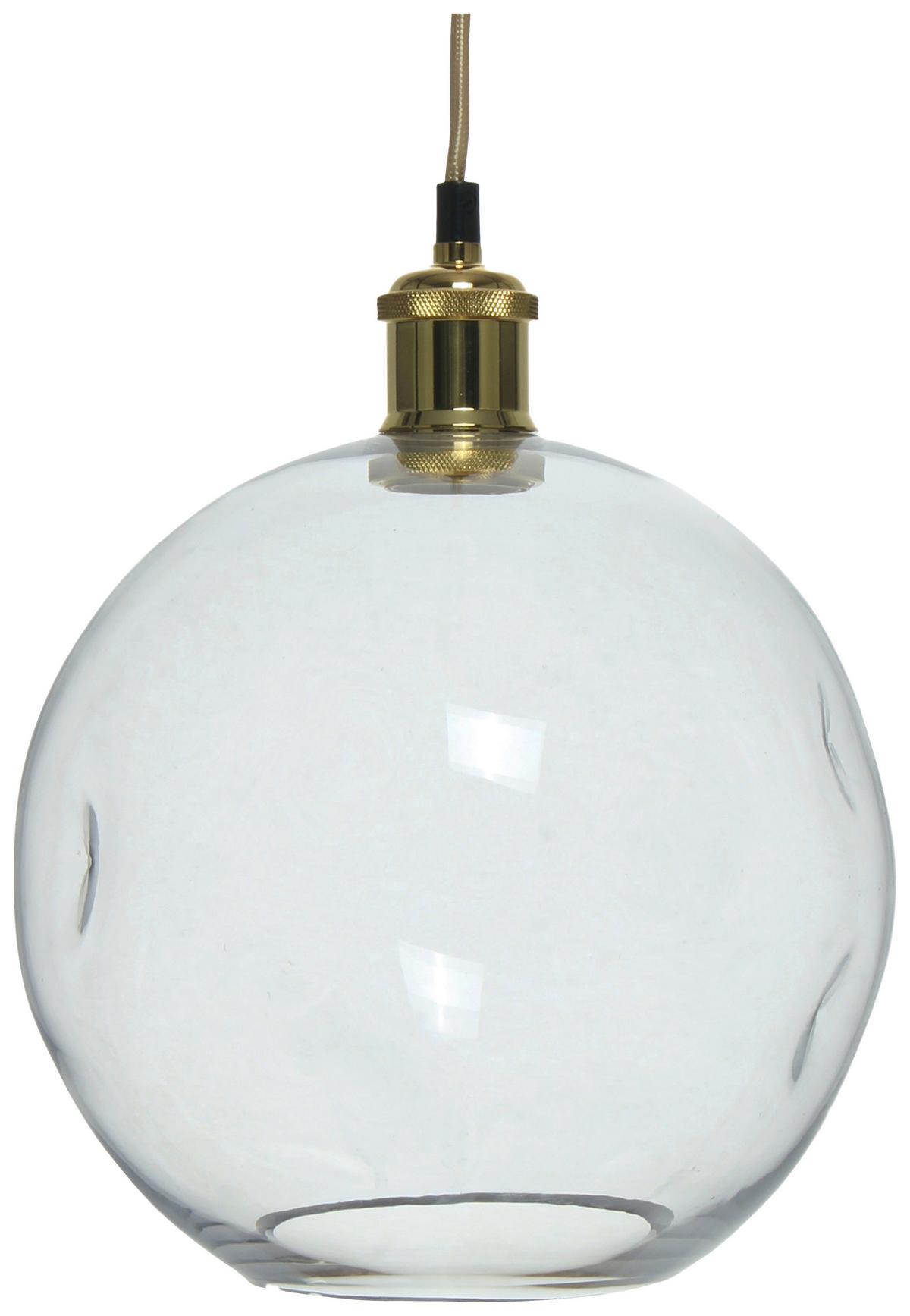 Hängeleuchte Natalie 125 Klar - Klar, Basics, Glas (26/26/32cm) - Kayoom