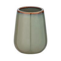 KUBEK DO MYCIA ZĘBÓW SIRMIONE - zielony, Konventionell, ceramika (8/10,5/8cm) - Wenko