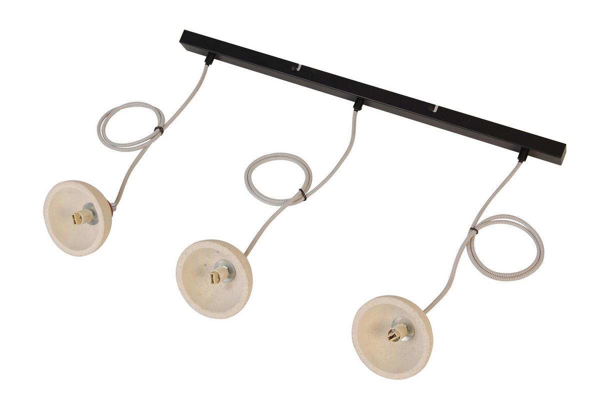 Hängeleuchte Opal max. 18 Watt - Opal, Trend, Glas/Stein (80/13/130cm) - Novel