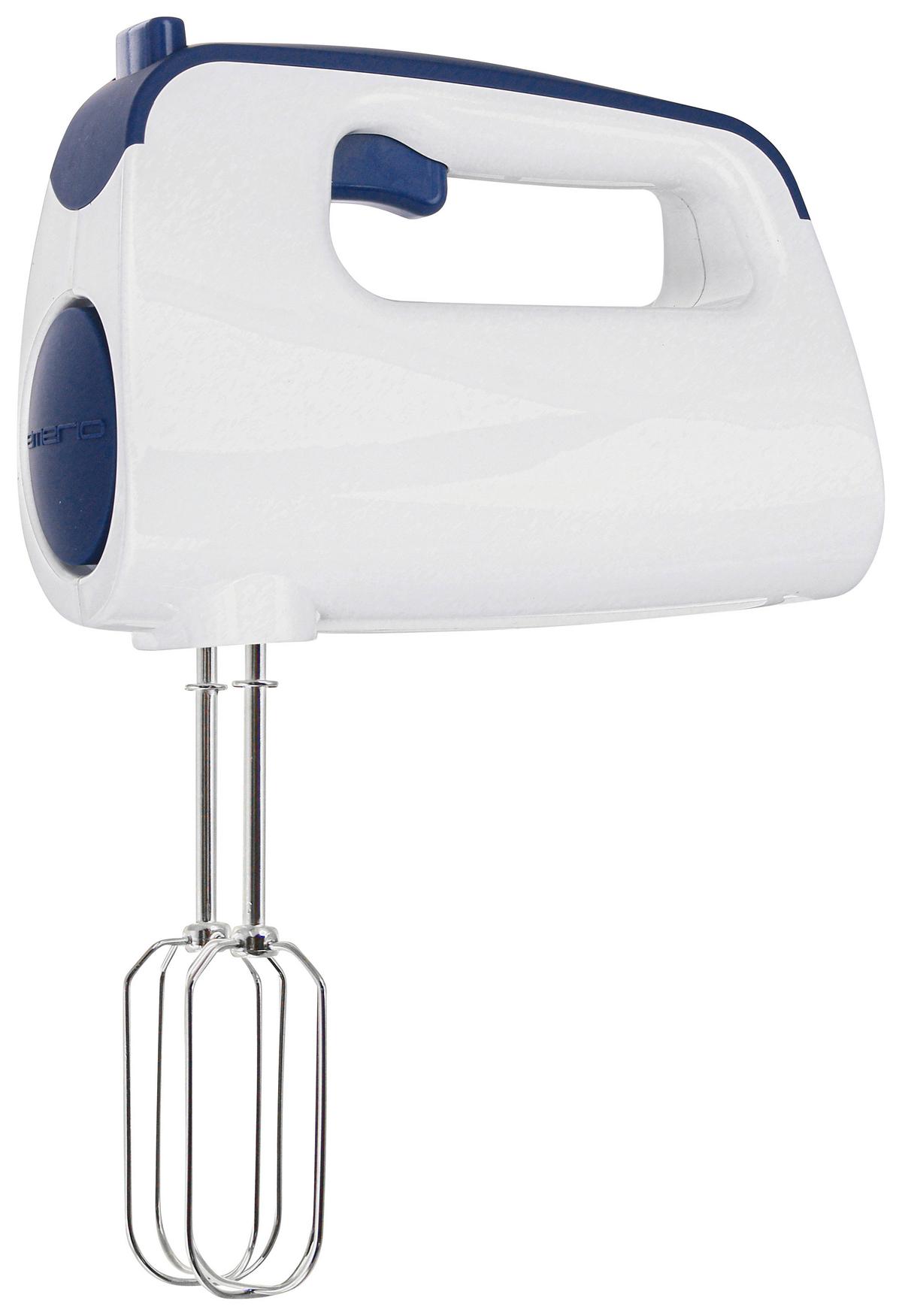 Handmixer Gerda Grau/Weiß max. 300 Watt - Blau/Weiß, Kunststoff/Metall (18,8/8/15cm) - Insido