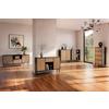 COMMODE MADRID -EXKLUSIV- - couleur naturelle/noir, MODERN, matériau en bois/métal (48cm) - Mömax