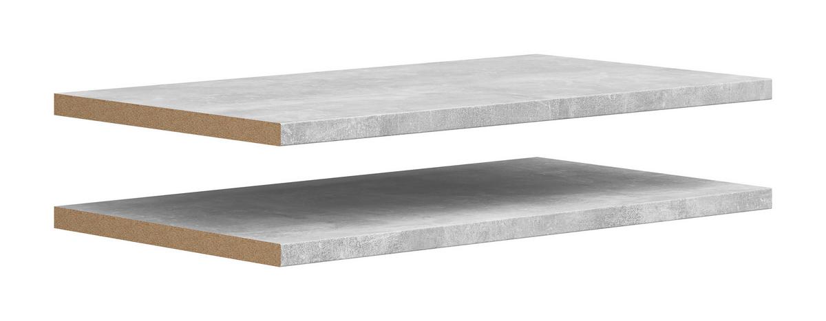Einlegeboden Multistauraum Grau - Grau, Modern, Holzwerkstoff (66,9/2,2/36cm) - Premium Living