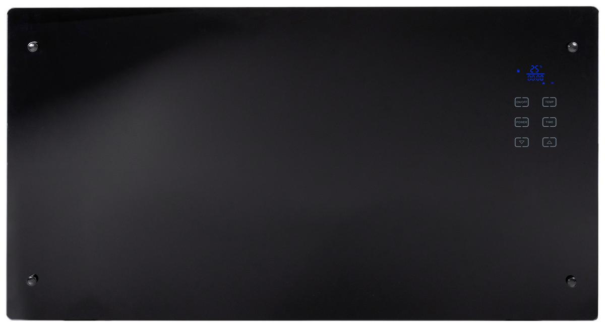 PROMIENNIK CIEPŁA GLAS-KONVEKTOR LED 2000W - Konventionell, tworzywo sztuczne/szkło (88/51/12cm) - Atrigo