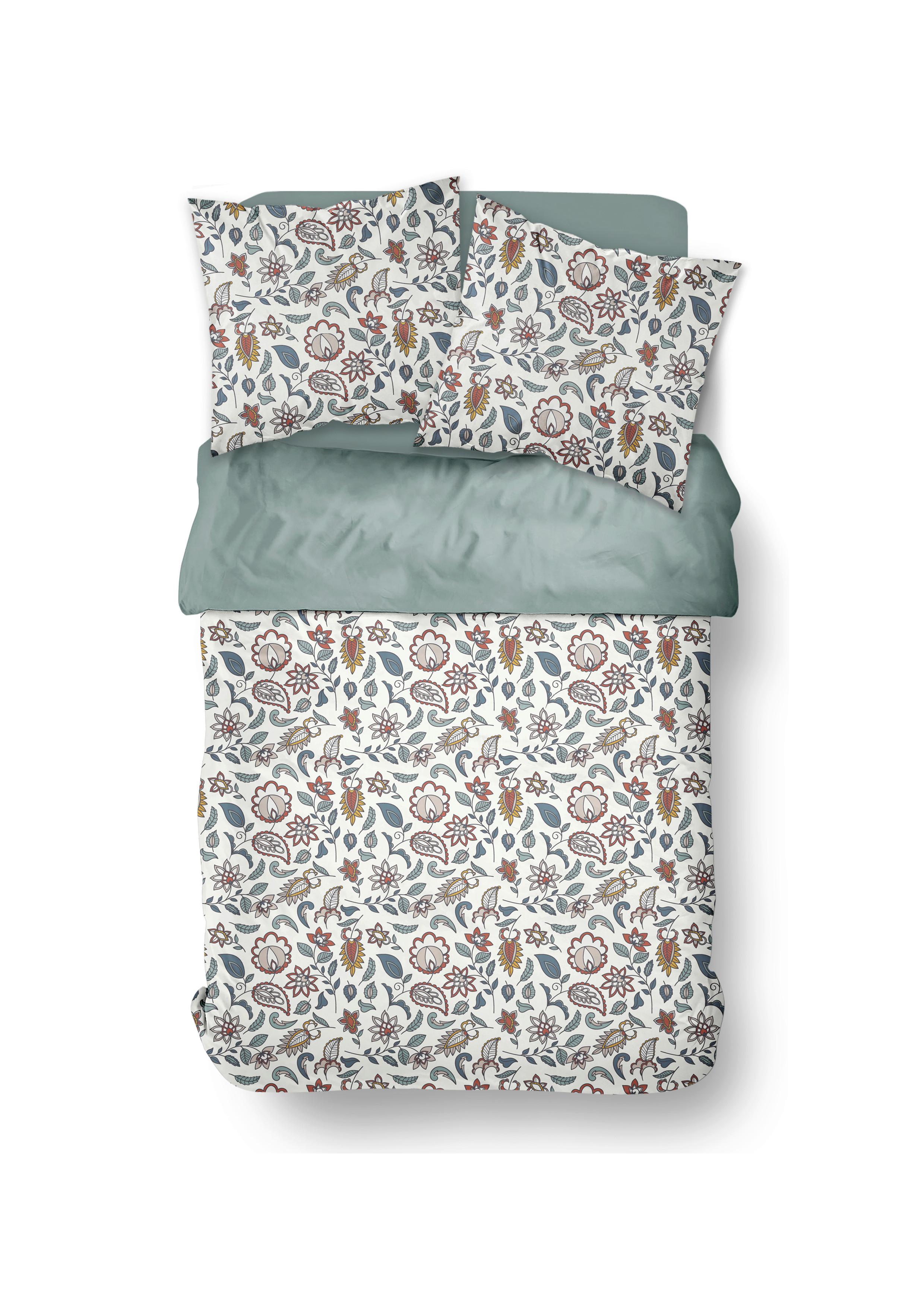 Ágyneműhuzat-garnitúra 3 Részes Sunshine Colorful - többszínű, Modern, textil (140/200cm)