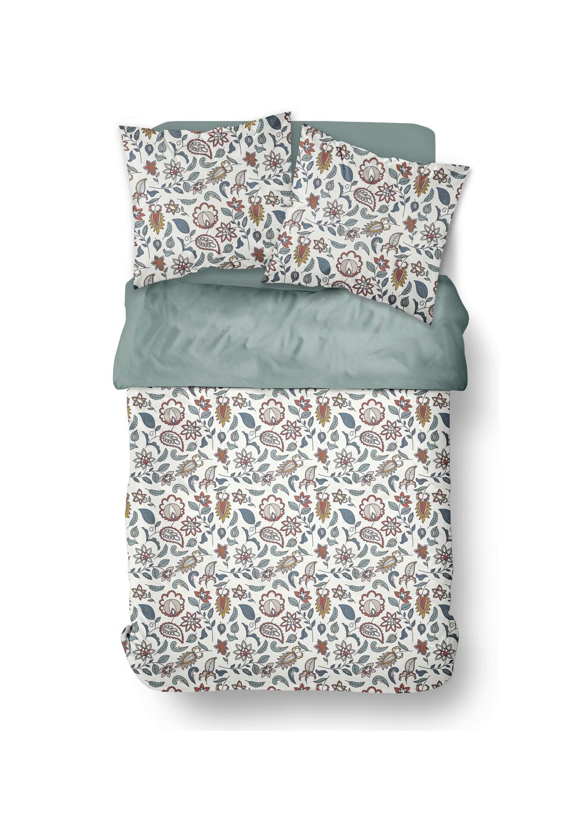 Ágyneműhuzat-garnitúra 3 Részes Sunshine Colorful - többszínű, Modern, textil (140/200cm)