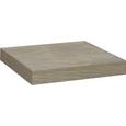 Falipolc Simple - Tölgyfa, modern, Faalapú anyag (23,5/3,8/23,5cm)
