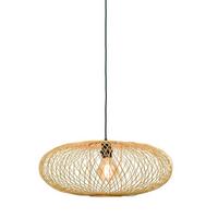 Viseča Svetilka Cango, Bambus - svetlo rjava, Natur, naravni materiali (63/40cm) - Good & Mojo