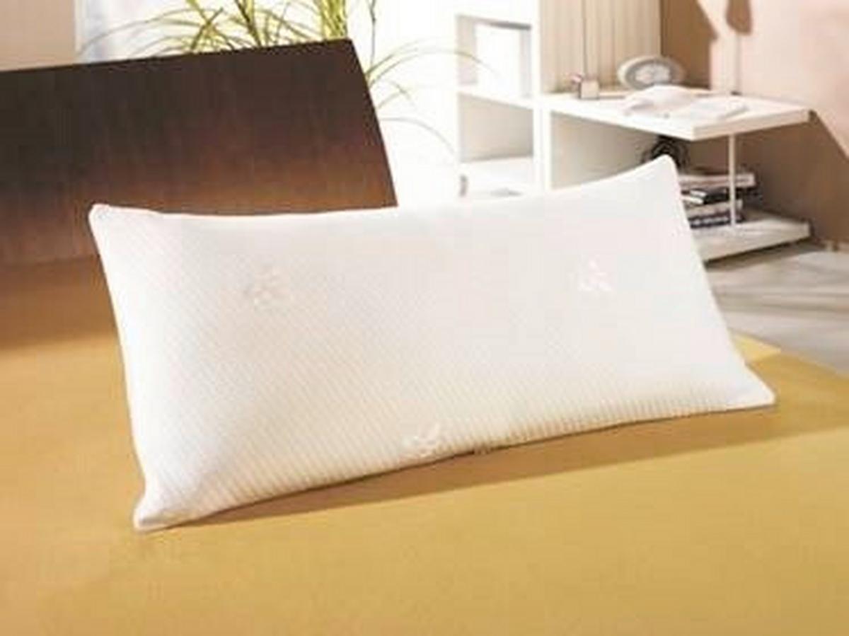 Nackenkissen Visco Basic in Weiß ca. 40x80cm - Weiß, Textil (40/80cm) - Nadana