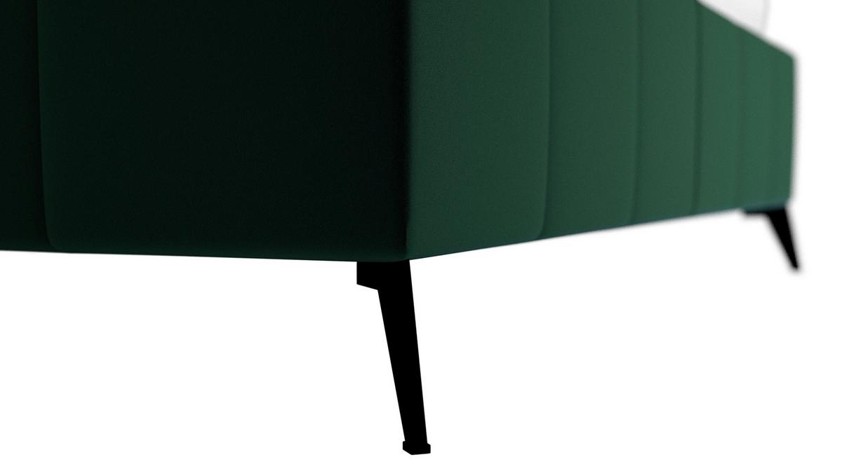 PAT TAPITAT VIVIEN 2 - verde închis, Modern, lemn/textil (160/200cm) - Premium Living